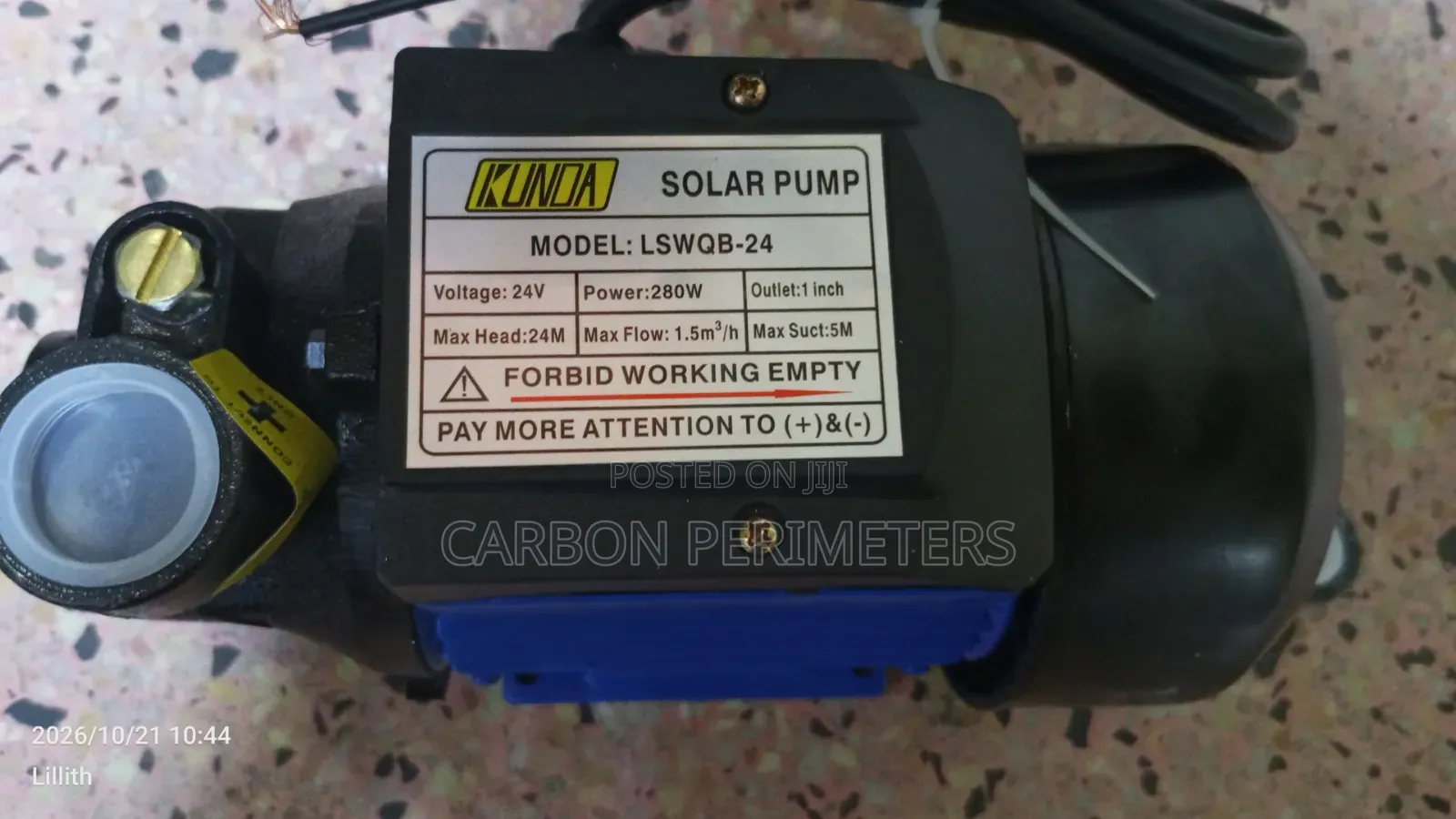 Solar Booster Pump