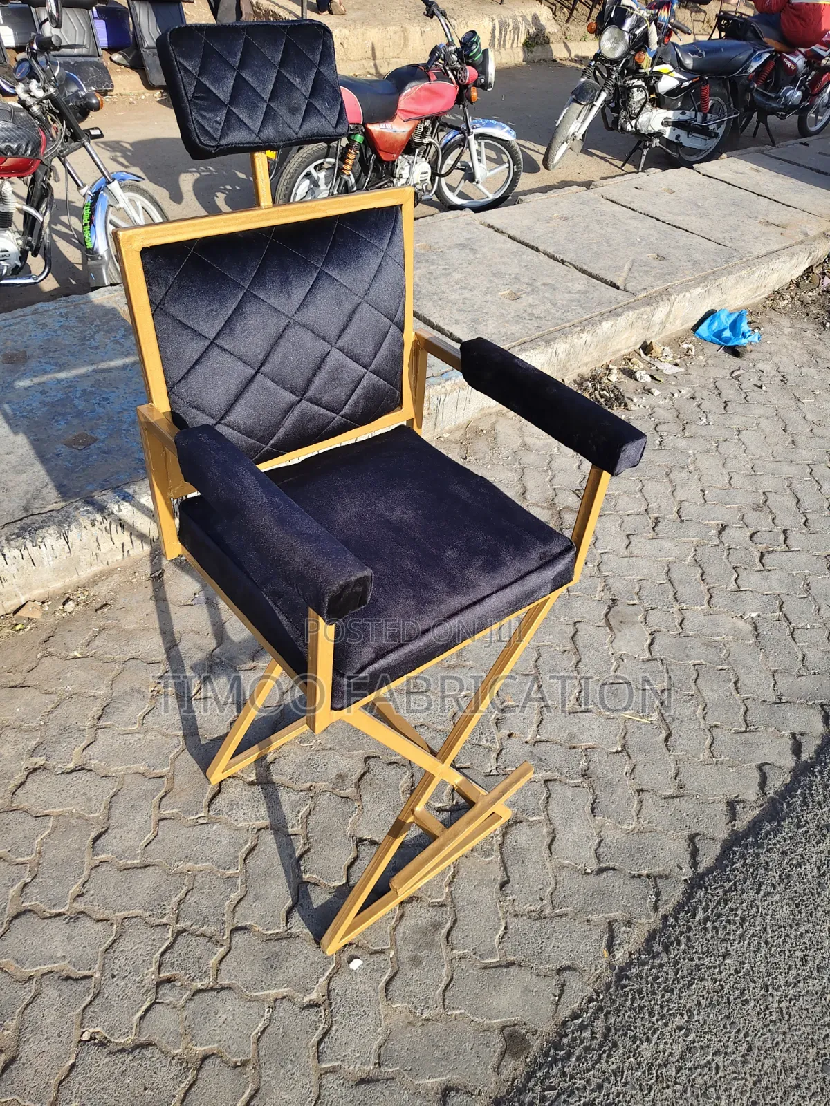 Make Up Chair, Adjustable Headrest