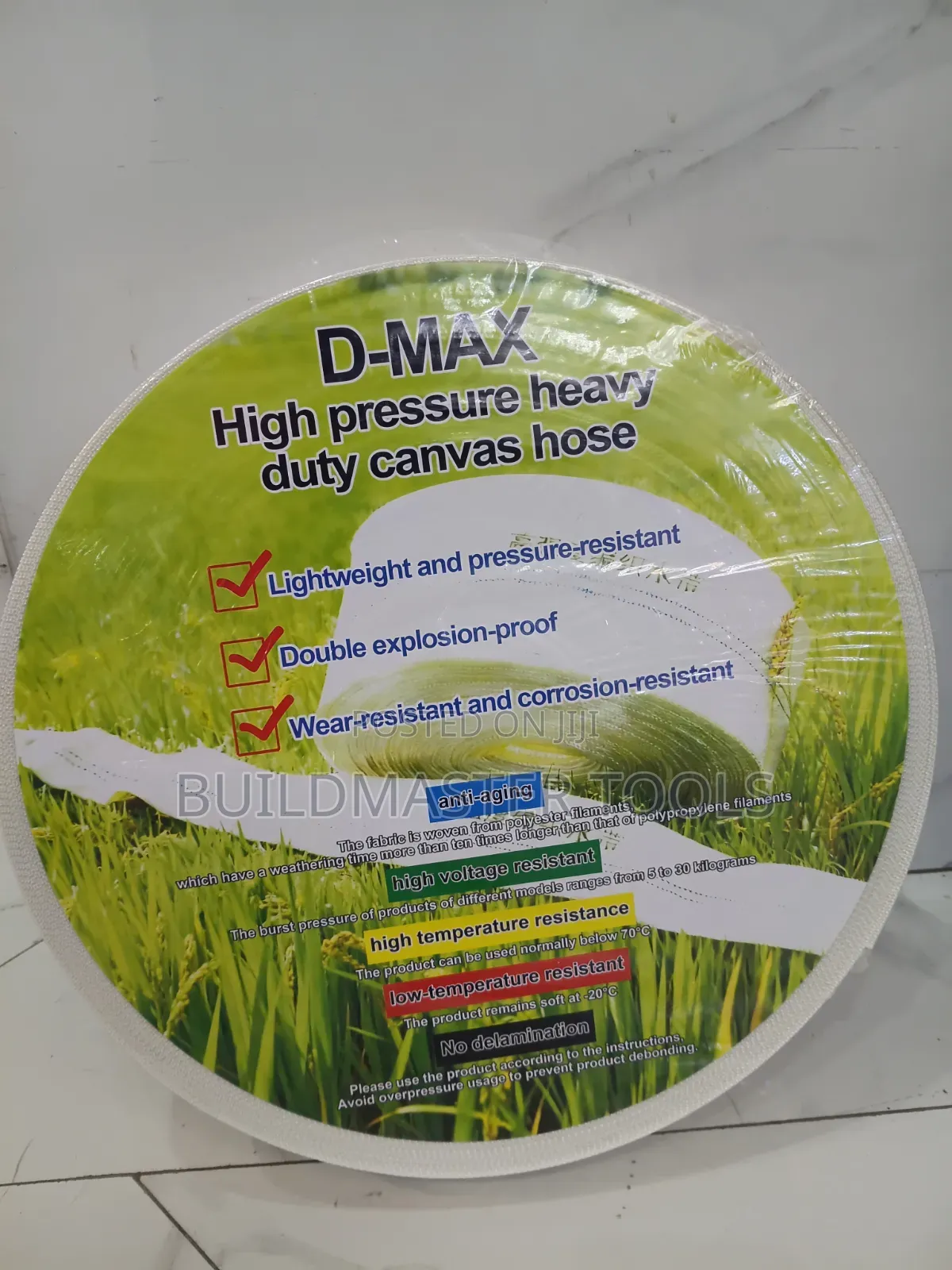 2 Inch D Max Canvas Hose 100 Metres