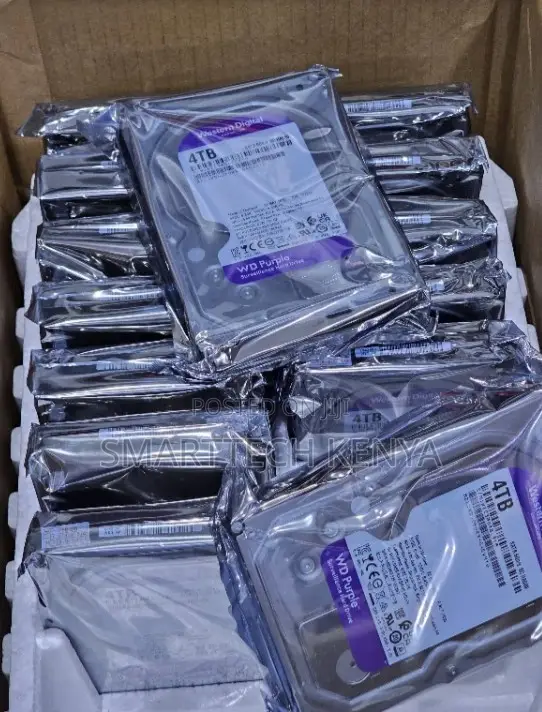 WD Purple 4TB CCTV Surveillance Hard Drive for DVR and NVR