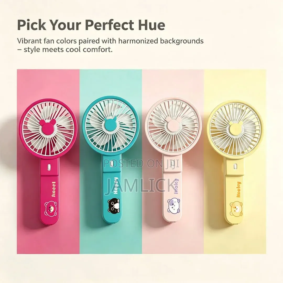 USB Rechargeable Mini Portable Handheld Fan –EL