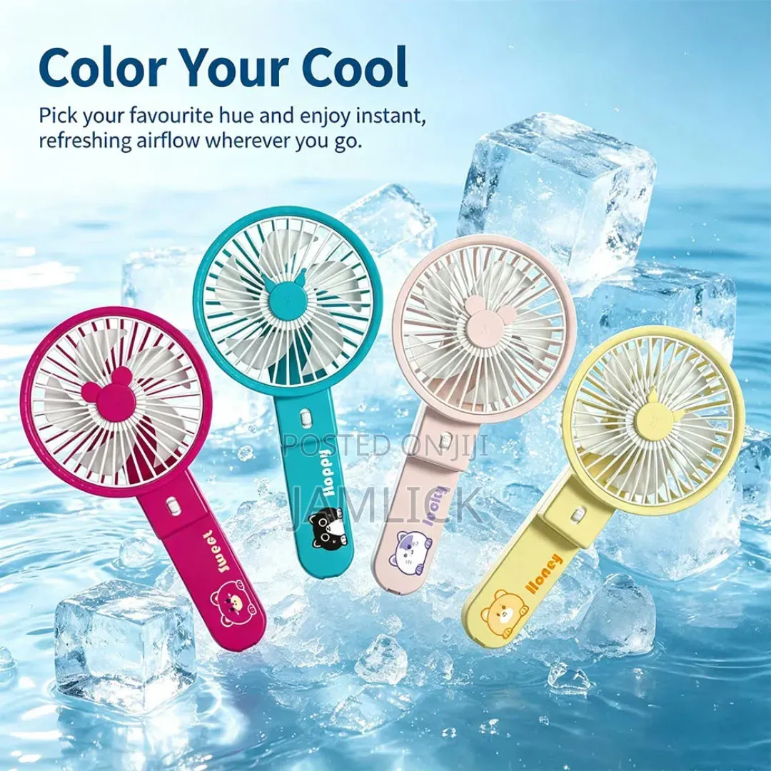 USB Rechargeable Mini Portable Handheld Fan –EL