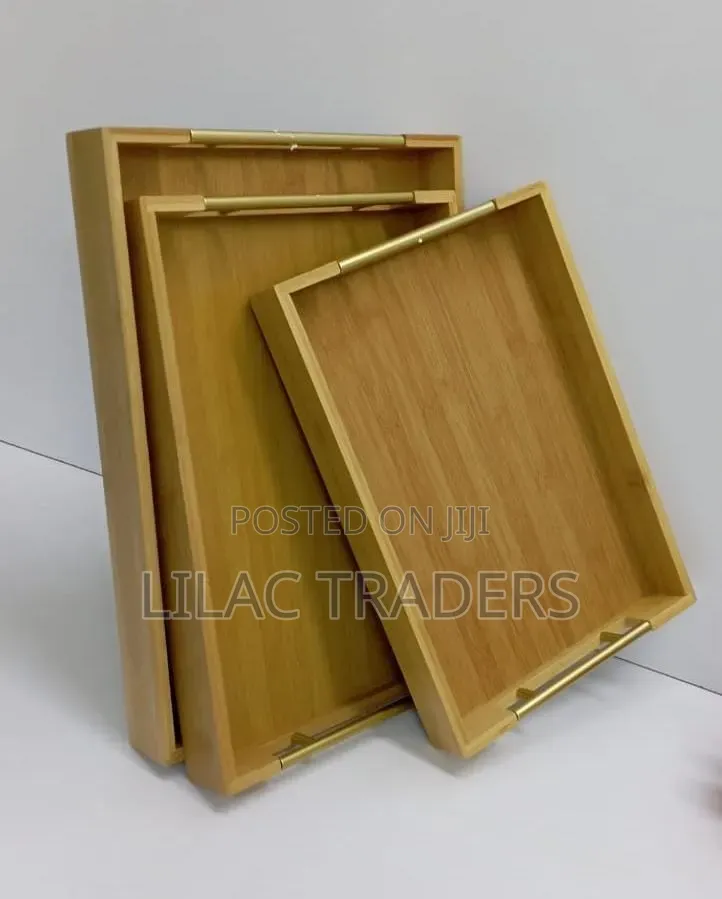 Multipurpose Bamboo Trays for Home and Hotels Alp