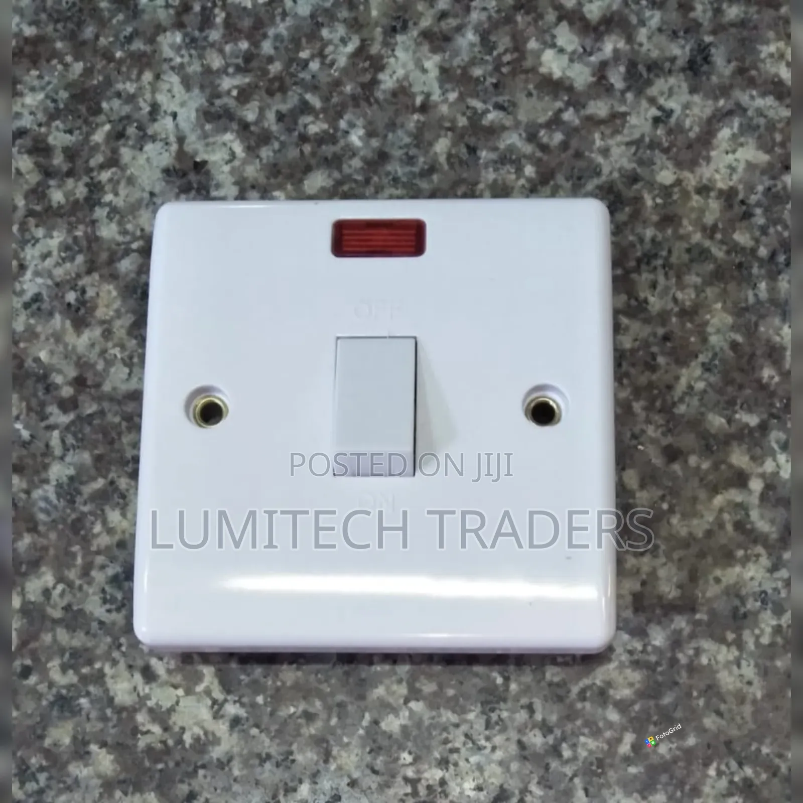 20A Double Pole Switch