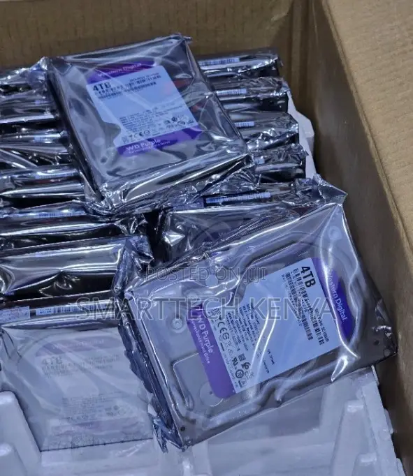 Western Digital Purple 4TB Hard Disk for CCTV Security Systems