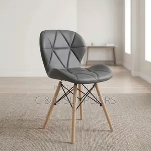 Padded Armless Dining Eames Chair.
