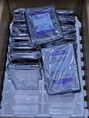 WD Purple 4TB Surveillance HDD for CCTV Cameras and Recorders