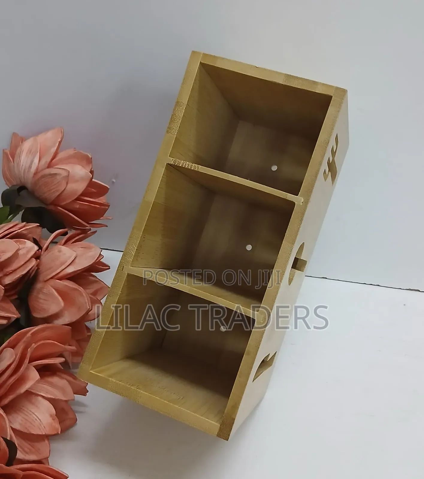 Bamboo Spoon, Fork and Knife Organizer Alp
