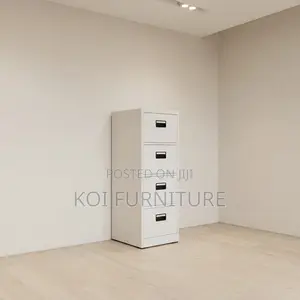 Four Drawers | With 4 Key Lockable Cabinet