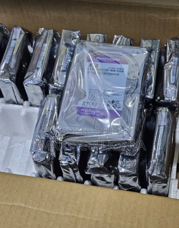 WD Purple 4TB SATA Hard Disk for CCTV Video Surveillance