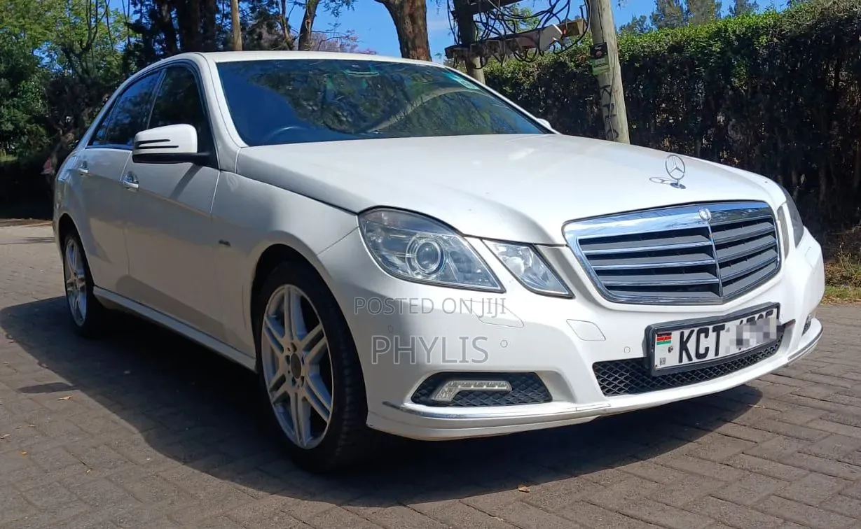 Mercedes-Benz E250 2011 White