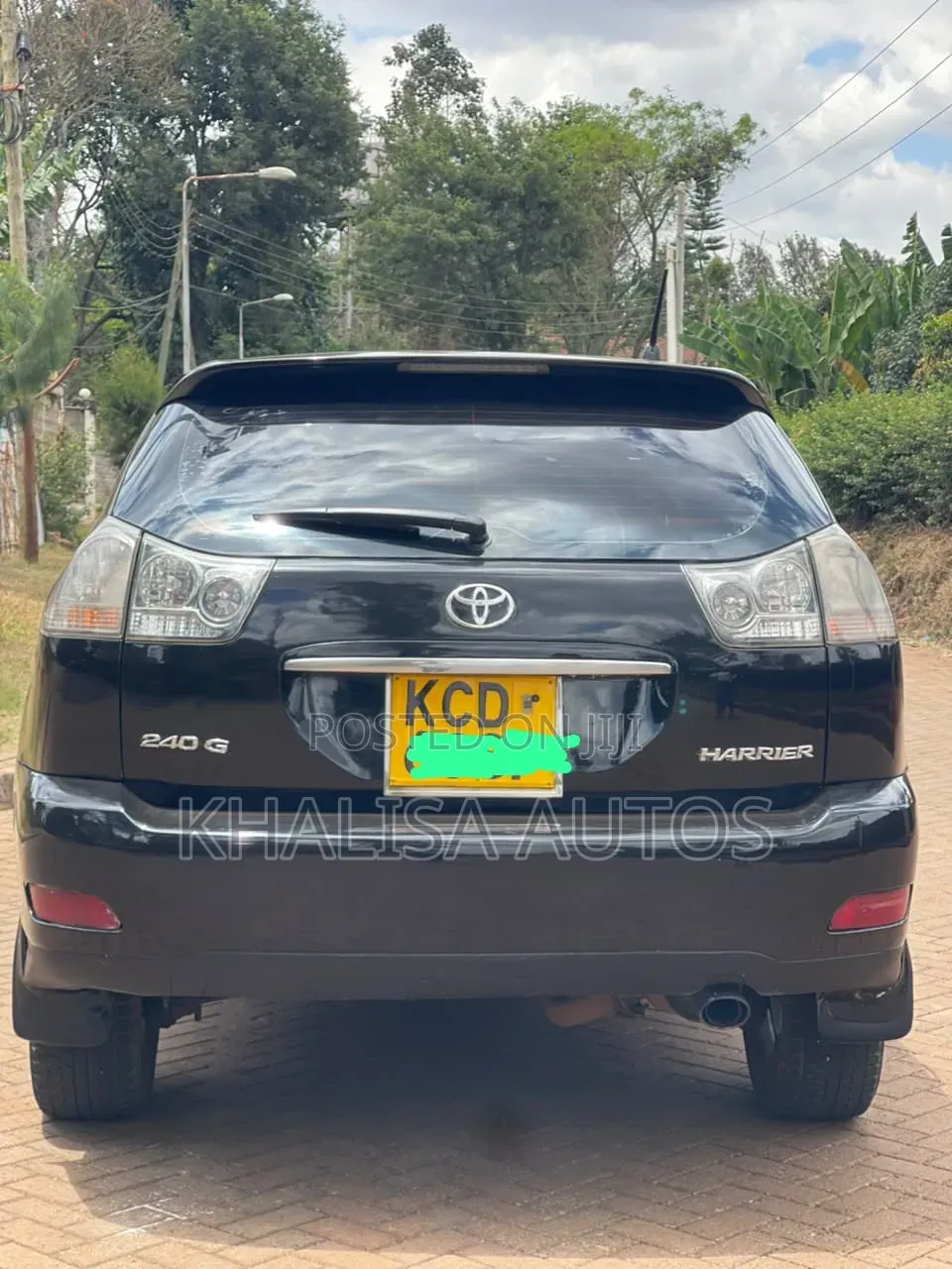 Toyota Harrier 2011 Black