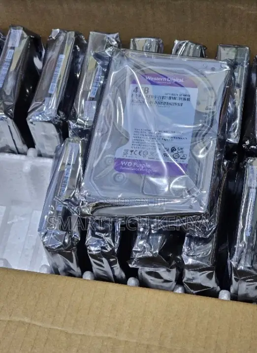 WD Purple 4TB Internal HDD for CCTV DVR Recording Systems