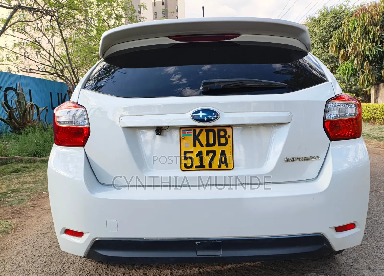 Subaru Impreza 2013 White