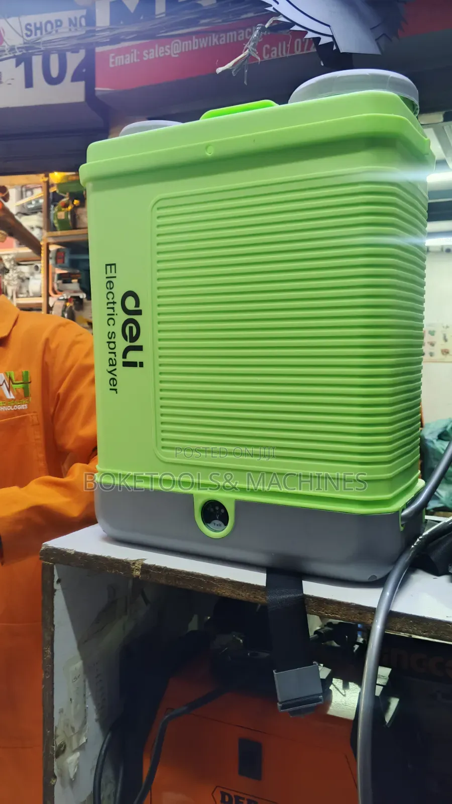 Deli Electric Knapsack