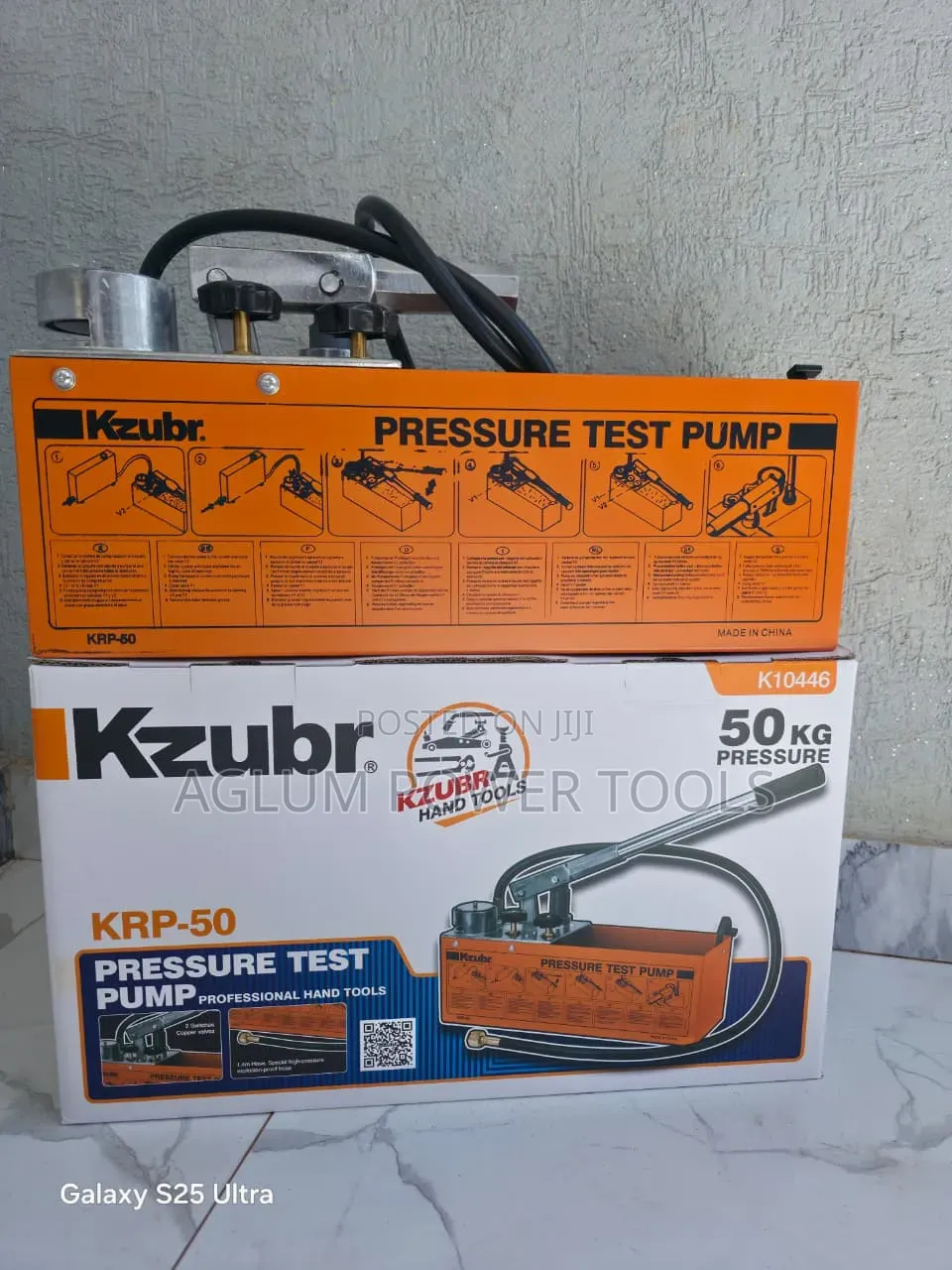 Pressure Test Pump 10PSI