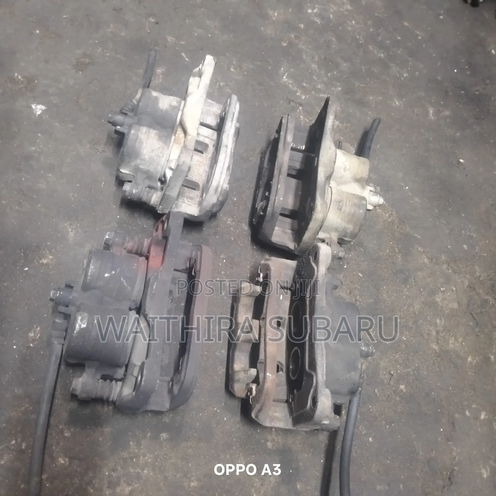 Subaru Double Piston Calipers