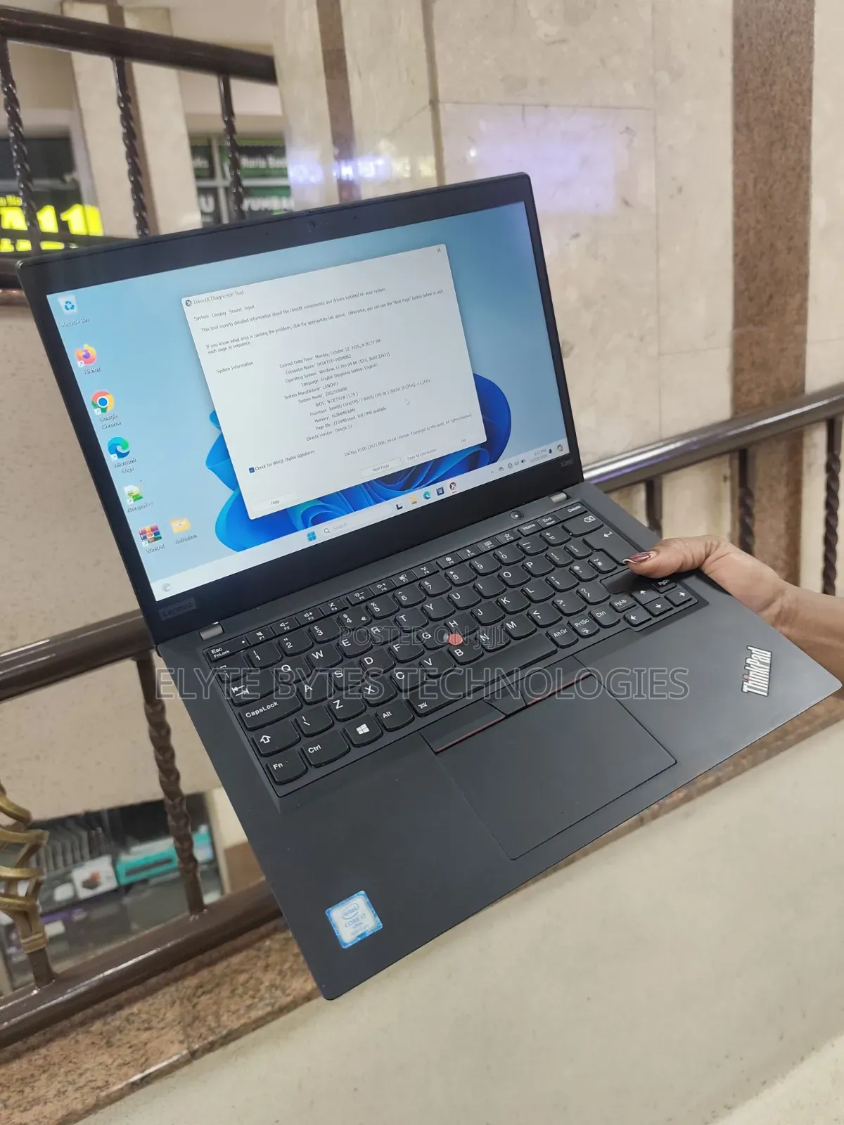 Laptop Lenovo ThinkPad X390 16GB Intel Core i7 SSD 256GB