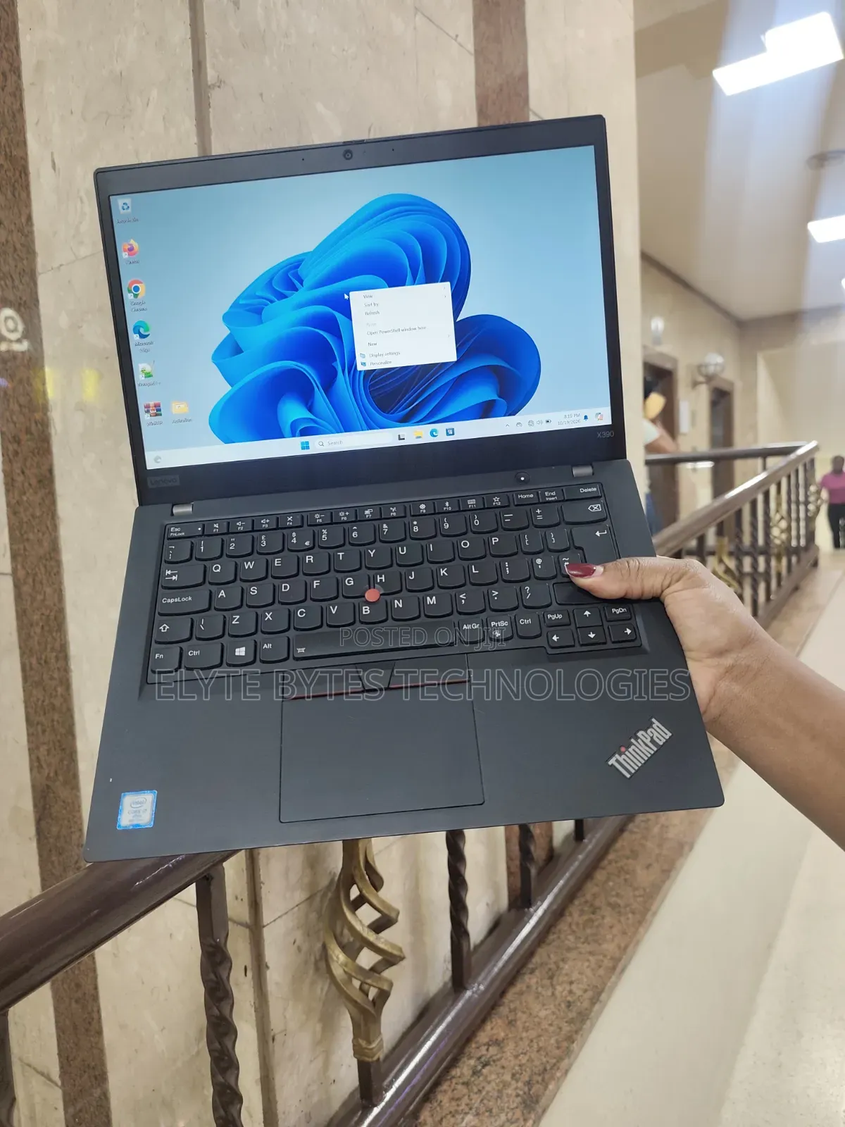 Laptop Lenovo ThinkPad X390 16GB Intel Core i7 SSD 256GB