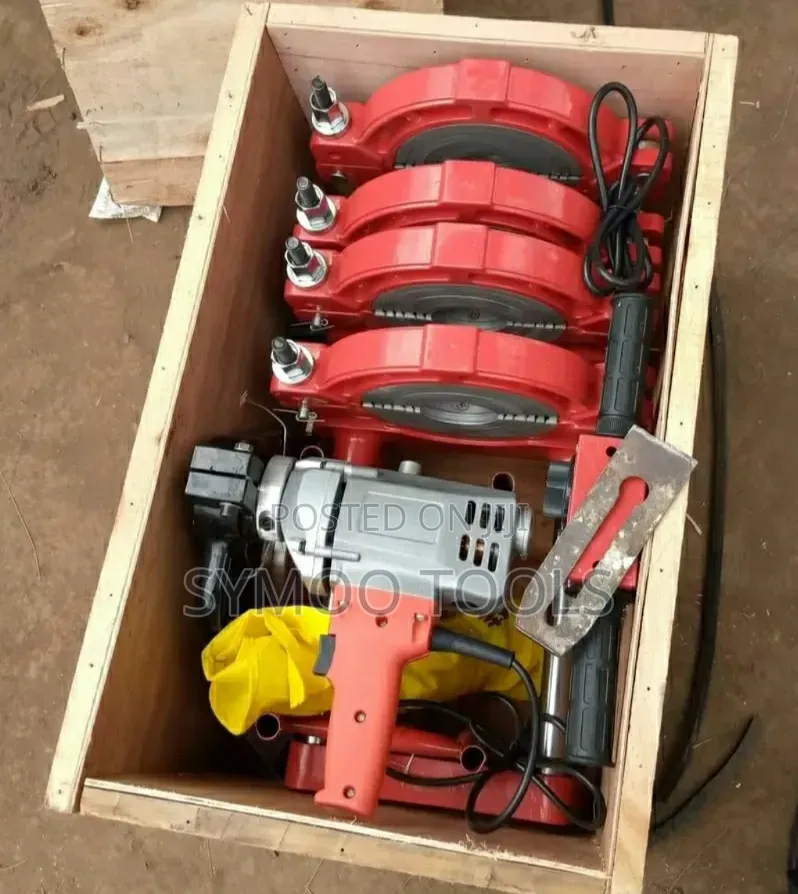 Manual HDPE Pipe Butt Fusion Welding Machine Set