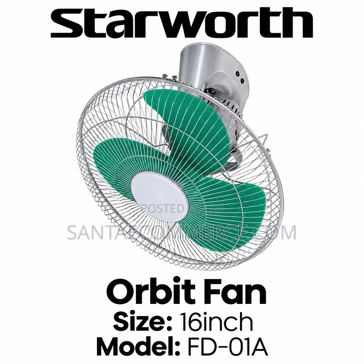 Starworth 16-Inch Orbit Fan – Model FD-01A