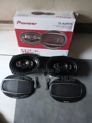 Pioneer 6" X 9" Oval Car Speakers – 750W Heavy Bass Pair