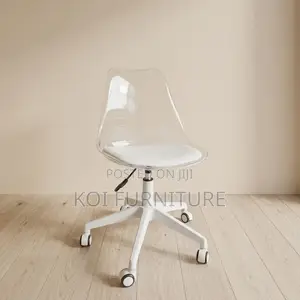 Dining Clerical Chair | Medium Backrest Swivel Dining Seat