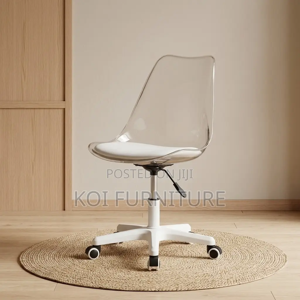 Dining Clerical Chair | Medium Backrest Swivel Dining Seat