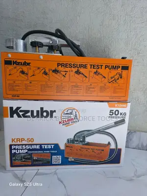 Kzubr Pressure Test 50bars