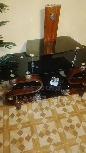 Glass TV Stand