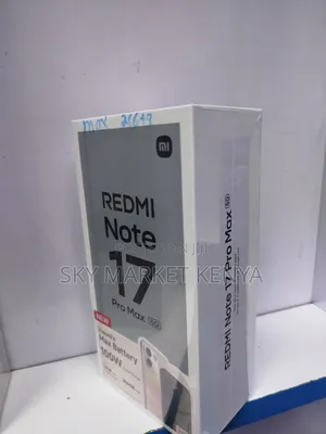 New Xiaomi Redmi Note 17 Pro Max 256 GB Black