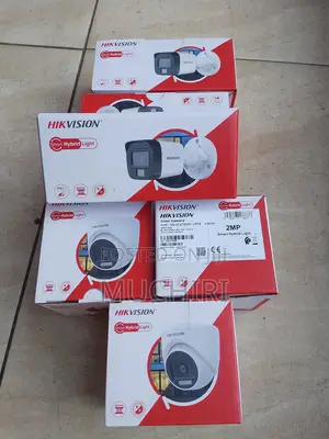 2MP Hikvision Smart Hybrid Light Audio Turret Camera Security HD