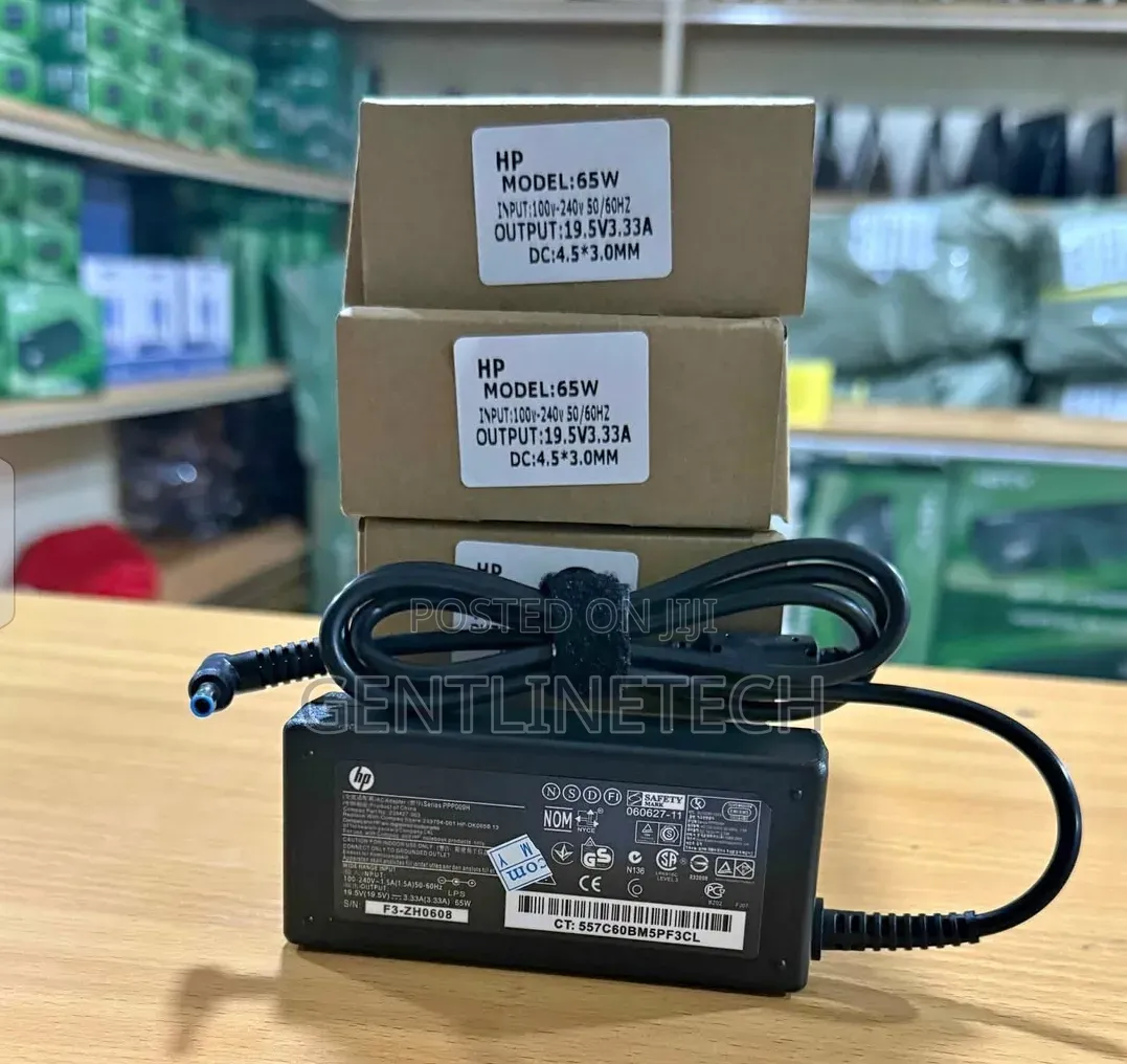 HP BluePin Laptop Charging Adapter – KSh 1,500