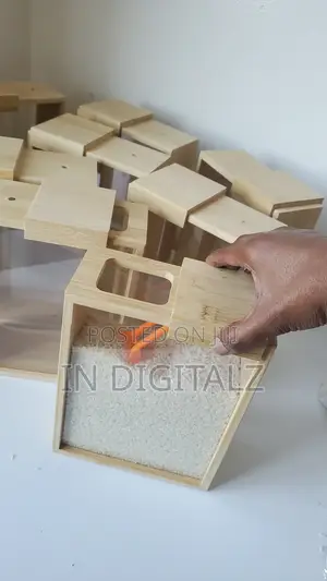 Kitchen Storage Containers With Bamboo Lids