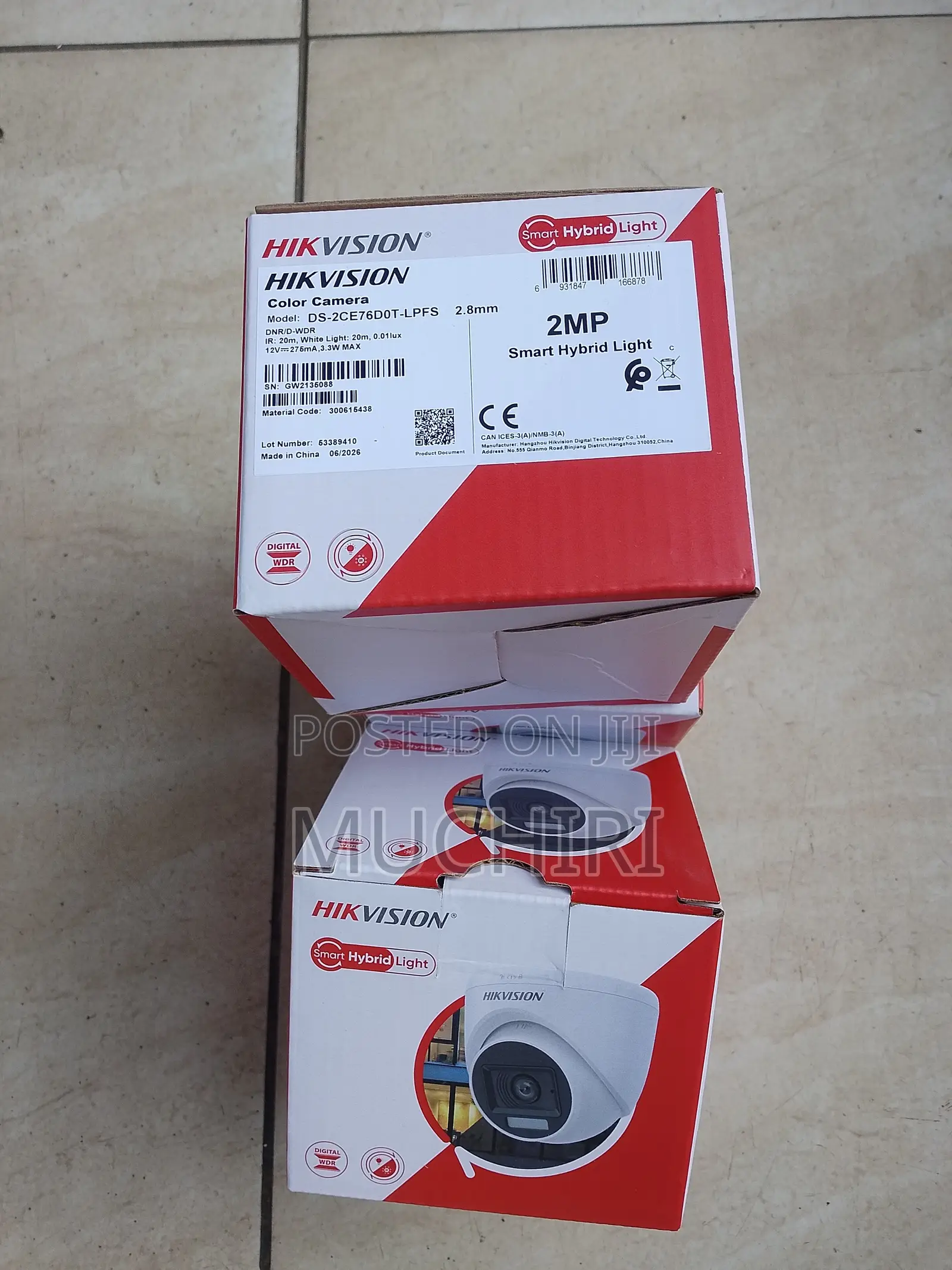 Hikvision Full HD 1080p Smart Hybrid Camera 2mp Colored Vision