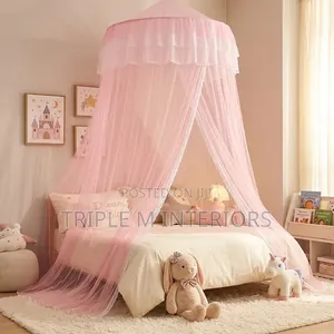 Round Mosquito Net for Queen Size Bed (5x6)