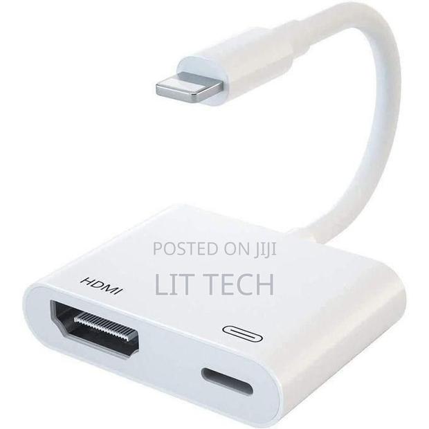 Lightning Trust Digital AV Adapter for iPhone-White - main view
