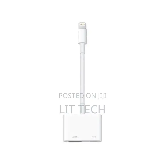 Lightning Trust Digital AV Adapter for iPhone-White