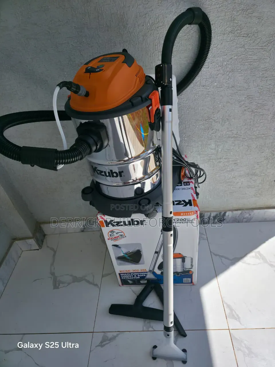 Kzubr Carpet Cleaner 25litres