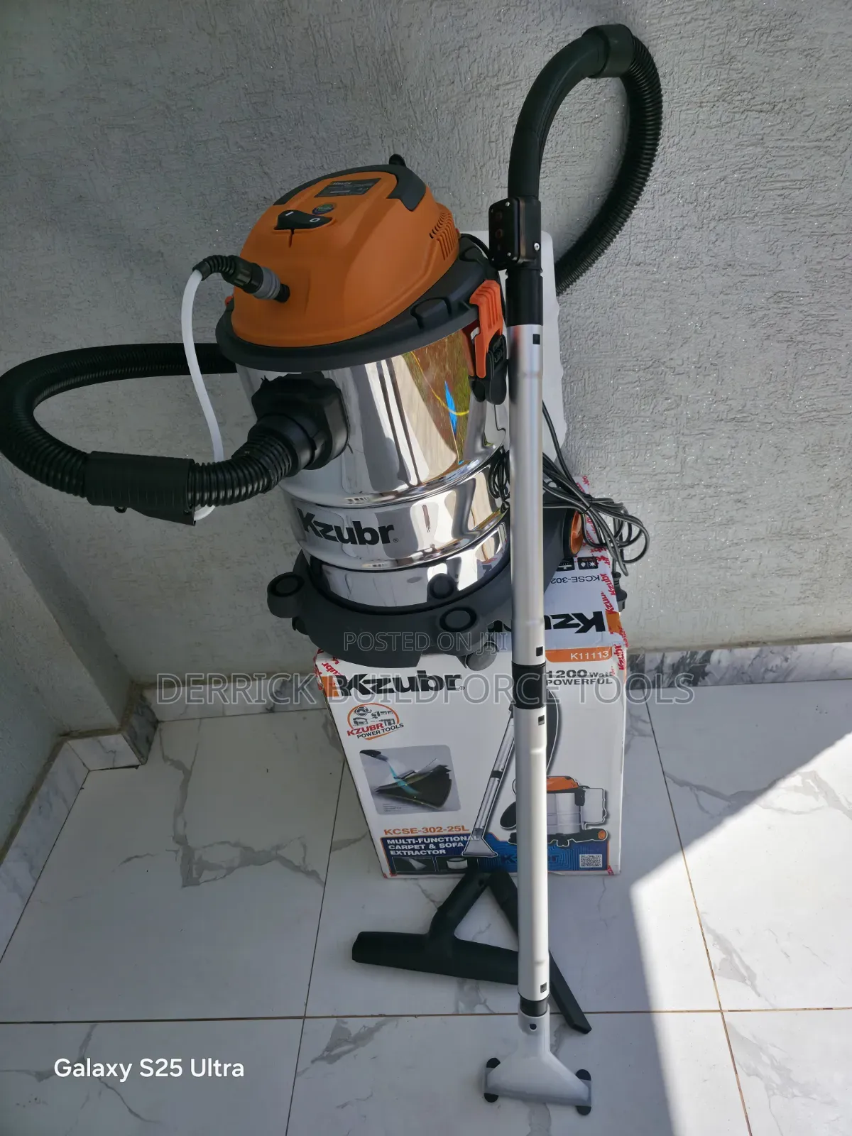 Kzubr Carpet Cleaner 25litres