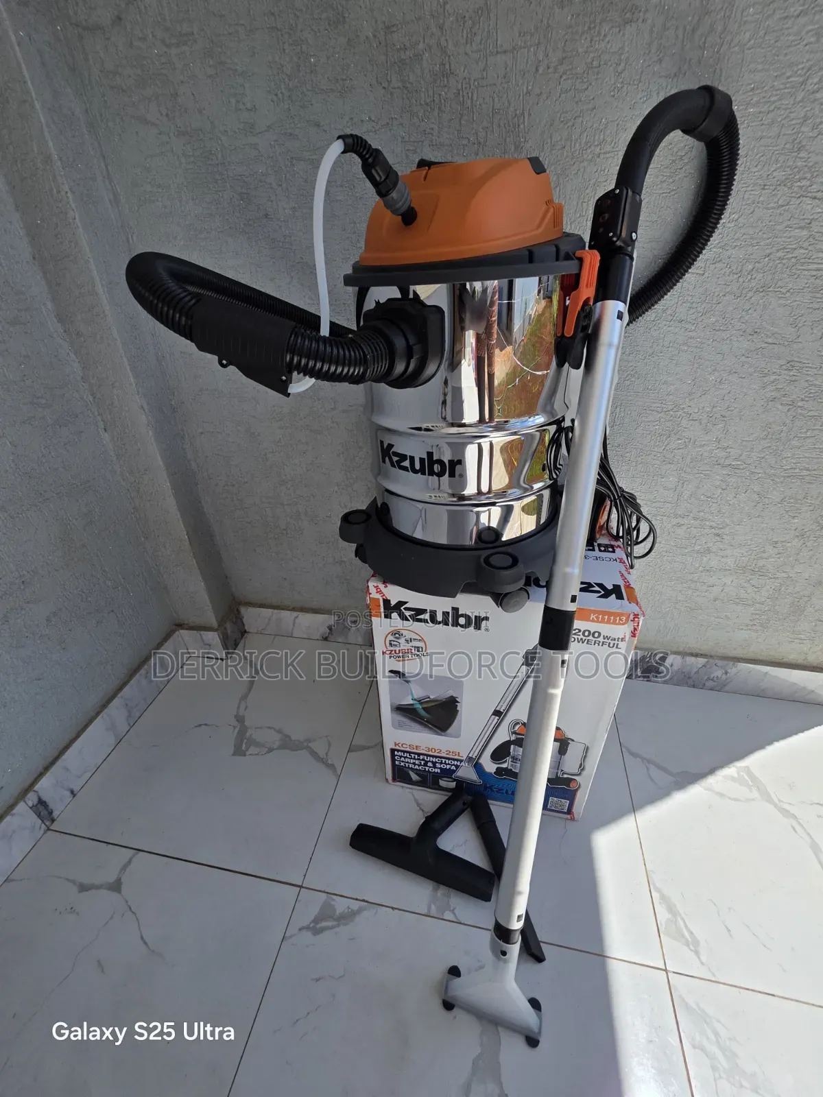 Kzubr Carpet Cleaner 25litres