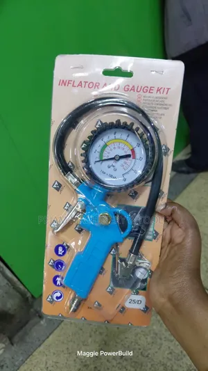3-in-1 Tire Inflator and Gauge Kit