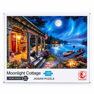 Moonlight Cottage Jigsaw Puzzle
