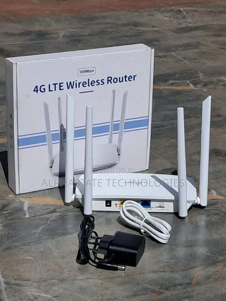 4G LTE SIM Router With External WiFi Antennas