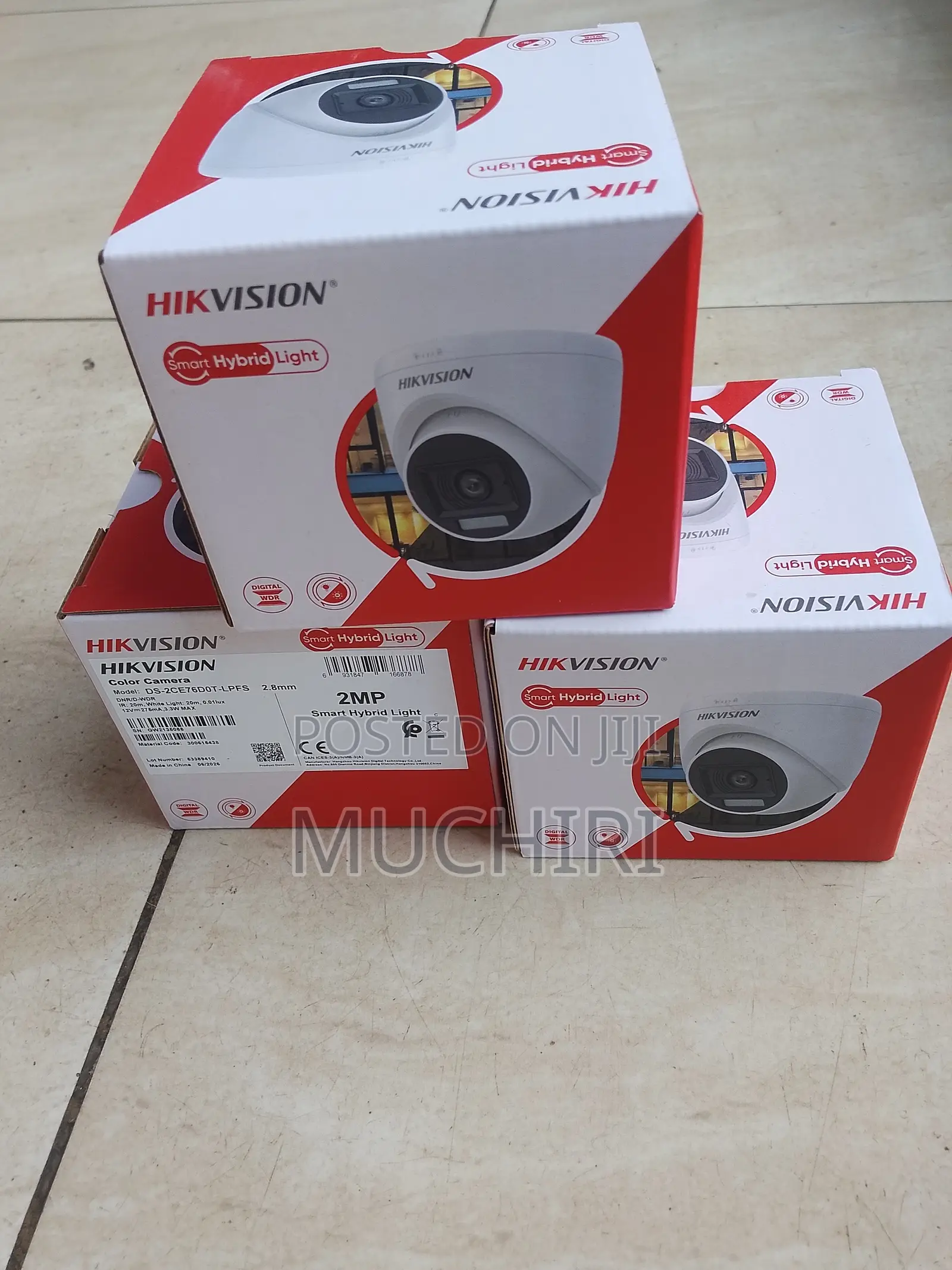 Hikvision - 2 Mp Smart Hybrid Light With Colorvu Fixed Camera Dome