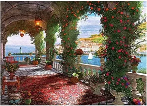 Rose Corridor Jigsaw Puzzle 1000 Pieces