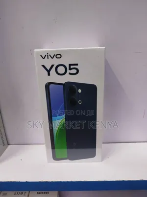 New Vivo Y05 64 GB Black