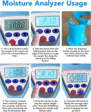 3-35% Grain Moisture Content Meter