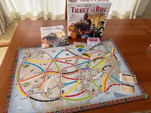 Ticket to Ride Game -Build Railway Routes Across Cities and Countries.