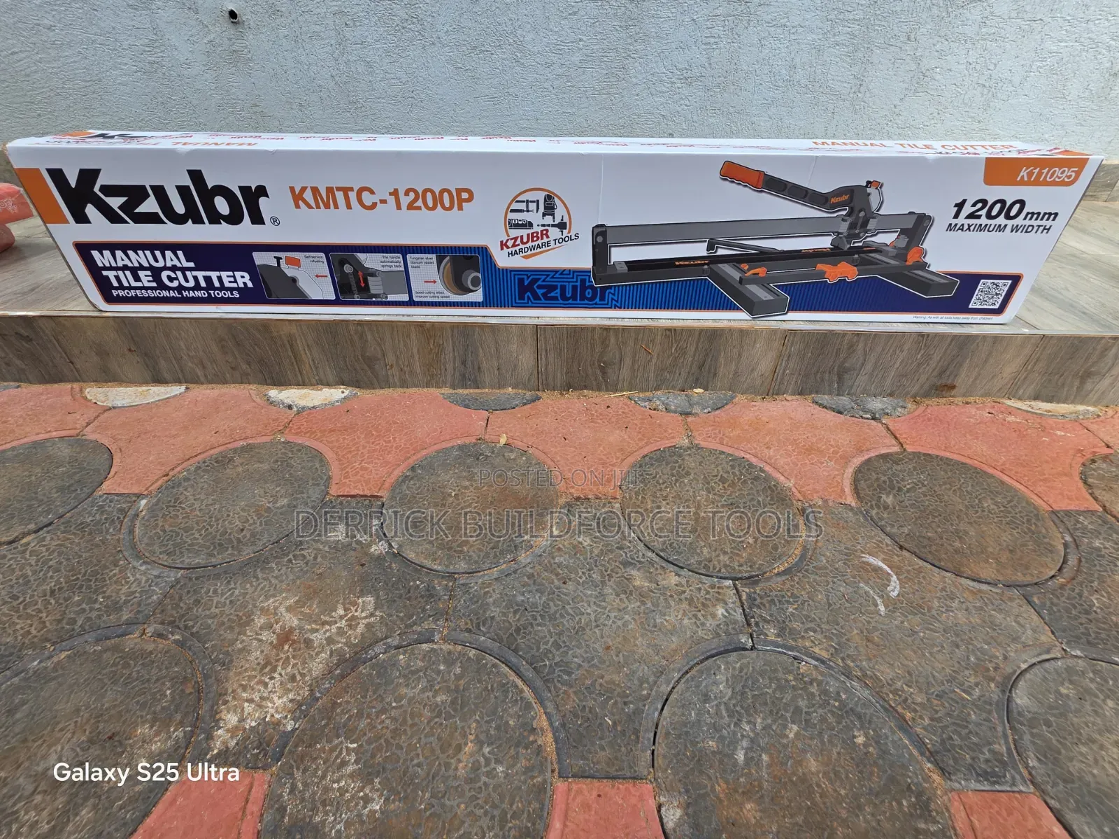 Kzubr Manual Tile Cutter 1200mm